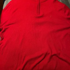 Quarter zip sweater